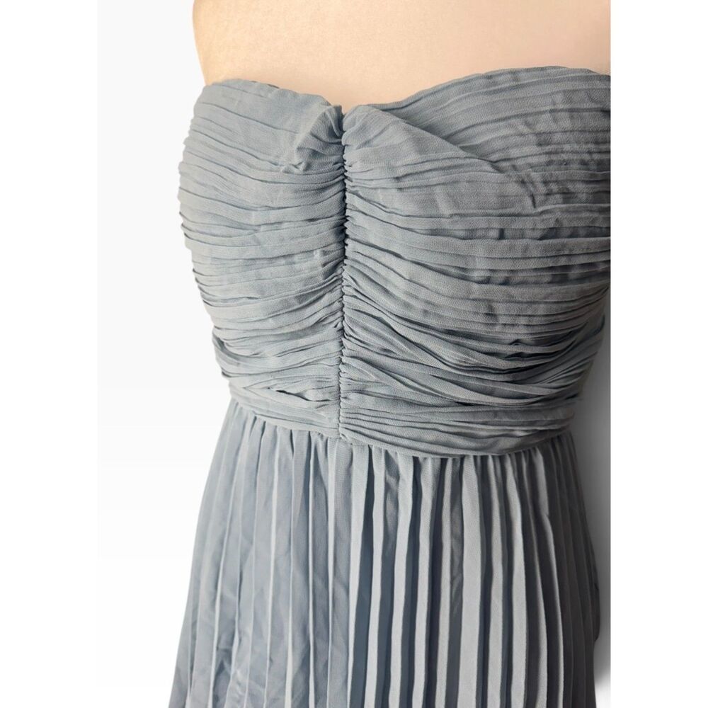 Lulus Slate Blue  Formal Maxi Dress Size XL Long - Picture 4 of 10
